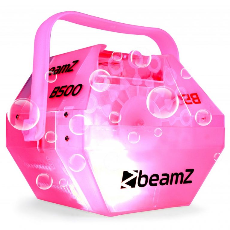 Beamz B500LED Bubble Machine With RGB LEDs AVECorp