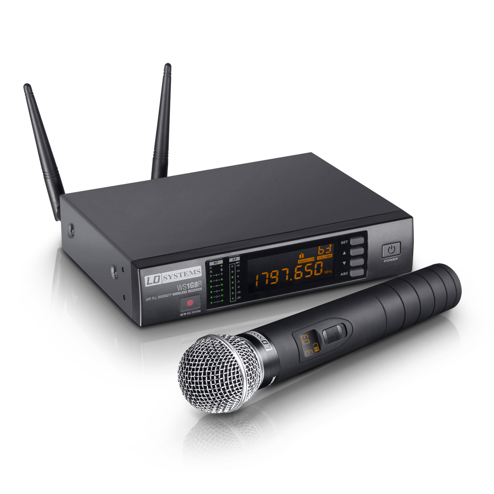 LD Systems WS1G8HHD Handheld Wireless Microphone System AVECorp