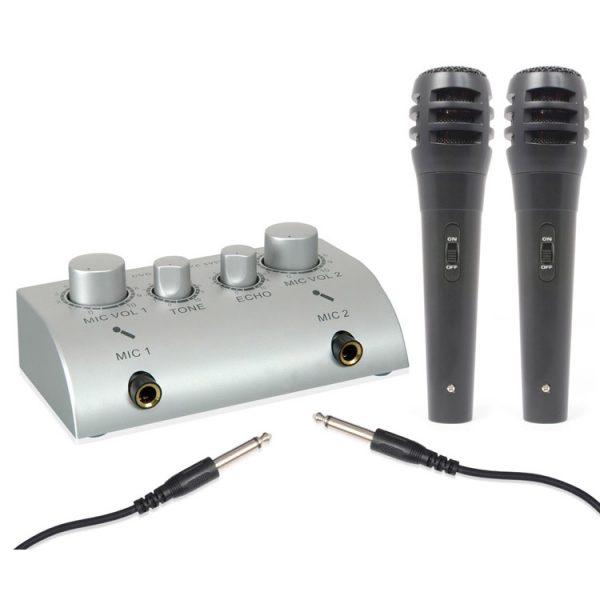 Skytronic SKY112 Karaoke Microphone Mixer AVECorp