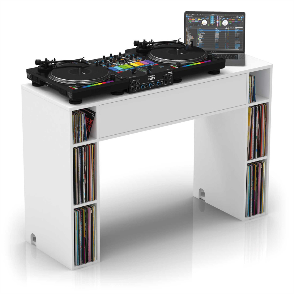 Glorious Modular Mix Station DJ Table White AVECorp