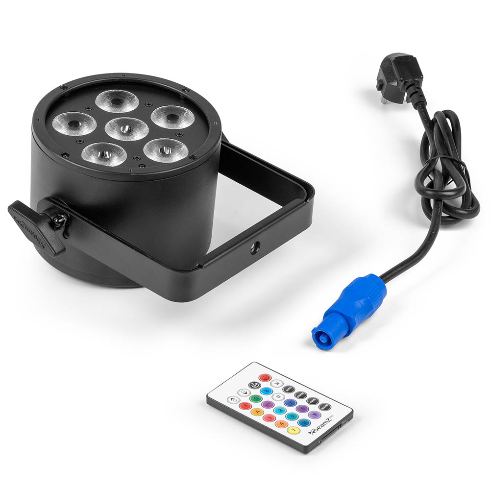 Beamz PRO BAC322 6x10W RGBALC LED Parcan - Image 5