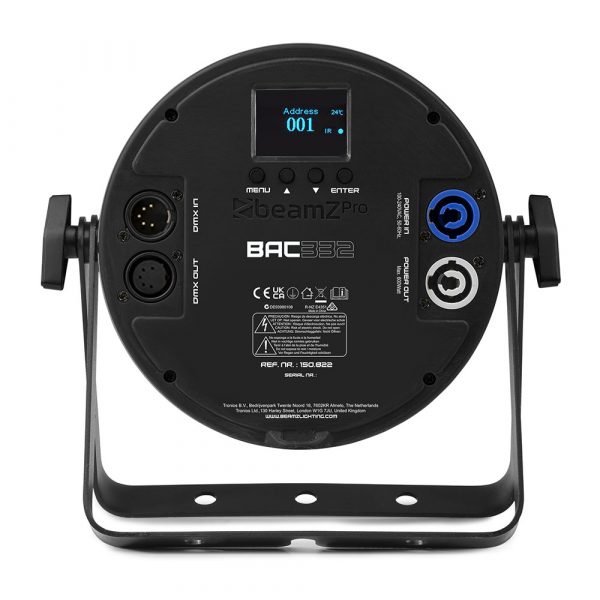 Beamz PRO BAC332 12x10W RGBALC LED Parcan - Image 4