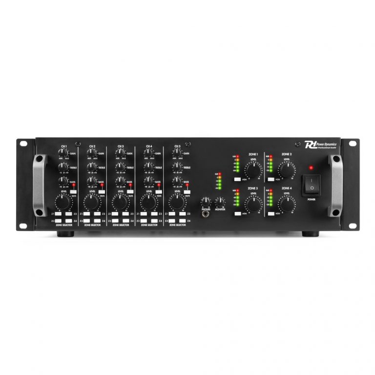 Power Dynamics PAM2004 4-Zone Matrix Amplifier 4x 200W – AVECorp