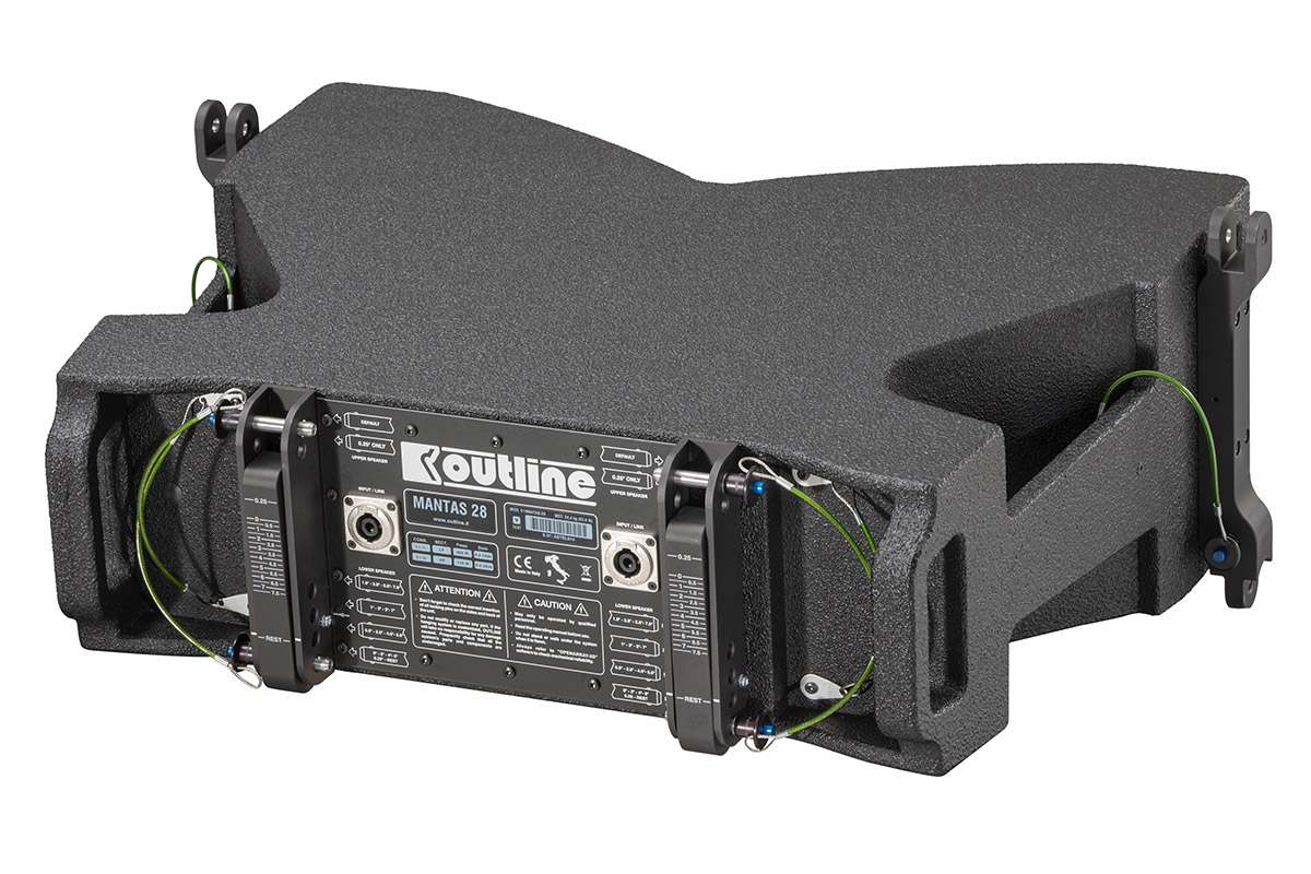 Outline MANTAS 28 2-Way DPRWG Line-Array Enclosure - Image 5