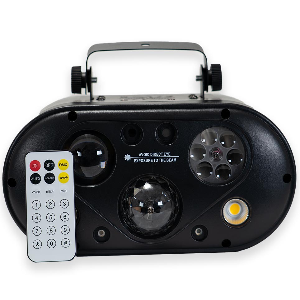 AVE MOONLANDER-V1 6-in-1 Multi-Effect Stage DMX Lighting - Image 2