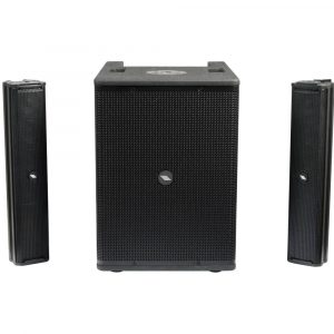 Proel Session700 PA Column Speaker with Digital Mixer
