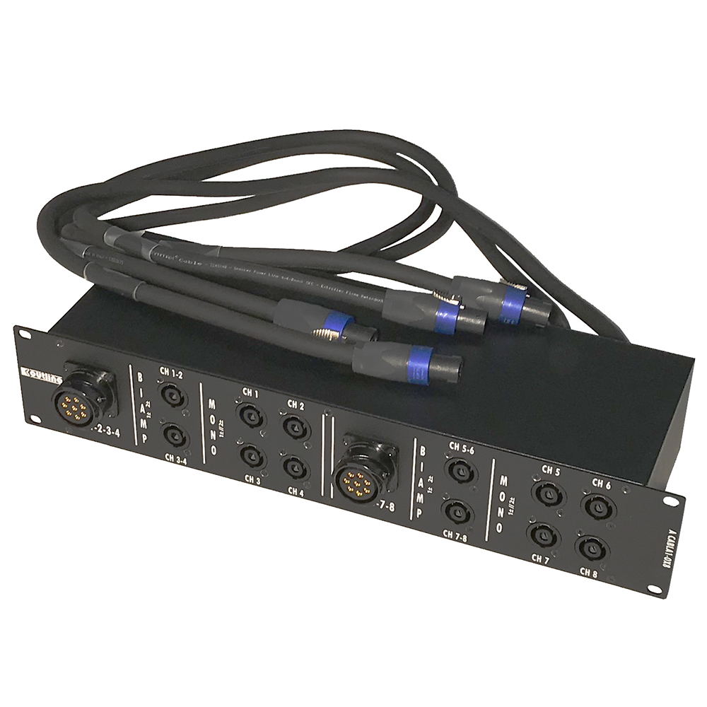 Outline A CABLA1-OX8 2U Speaker Distribution Panel
