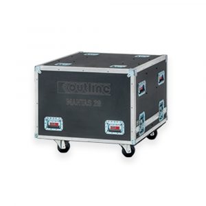 Outline A FCASE-M28-2P Flight Case for 2 Mantas28