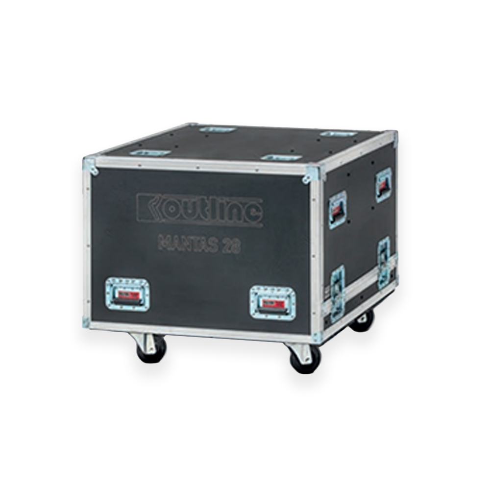 Outline A FCASE-M28-2P Flight Case for 2 Mantas28