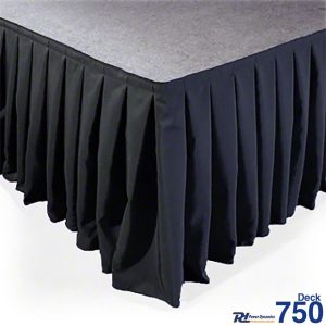 Power Dynamics SKIRT-V60 Stage Skirt Velvet-Look 6m x 60cm