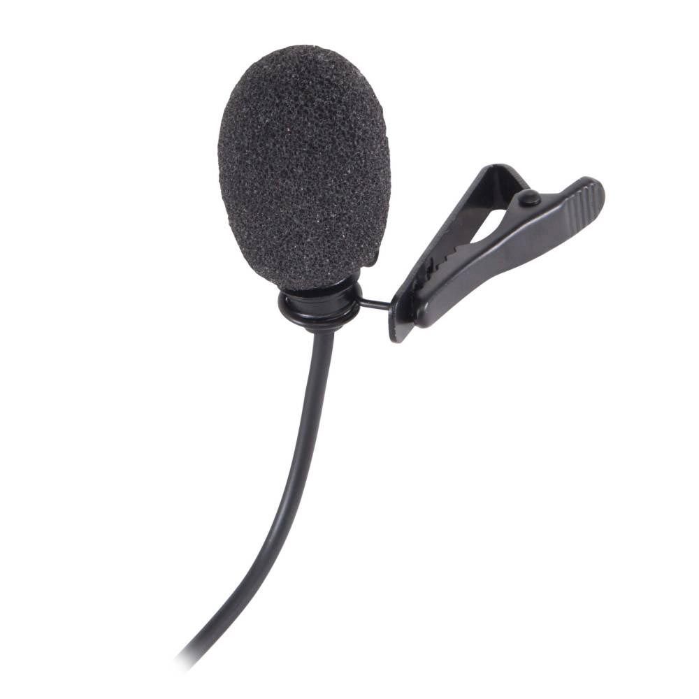 Proel LCH100SE Lavalier Microphone with Mini Jack - Black - Image 2
