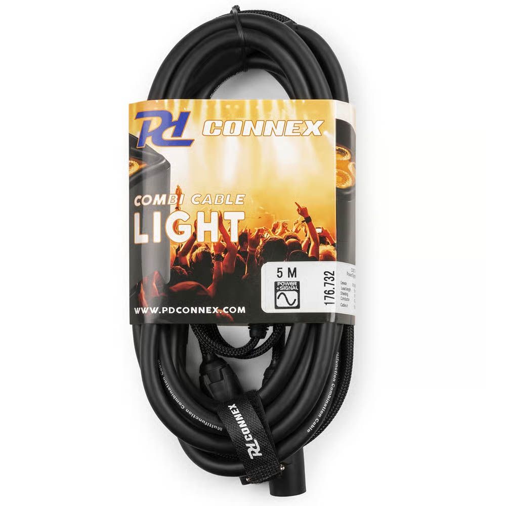Power Dynamics 176732 Powerconnector Cable TR - XLR - 5m - Image 5