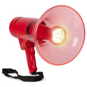 Vonyx MEG050-LED Megaphone with LED Light - 50W