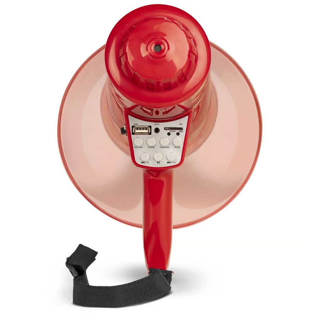 Vonyx MEG050-LED Megaphone with LED Light - 50W - Image 3