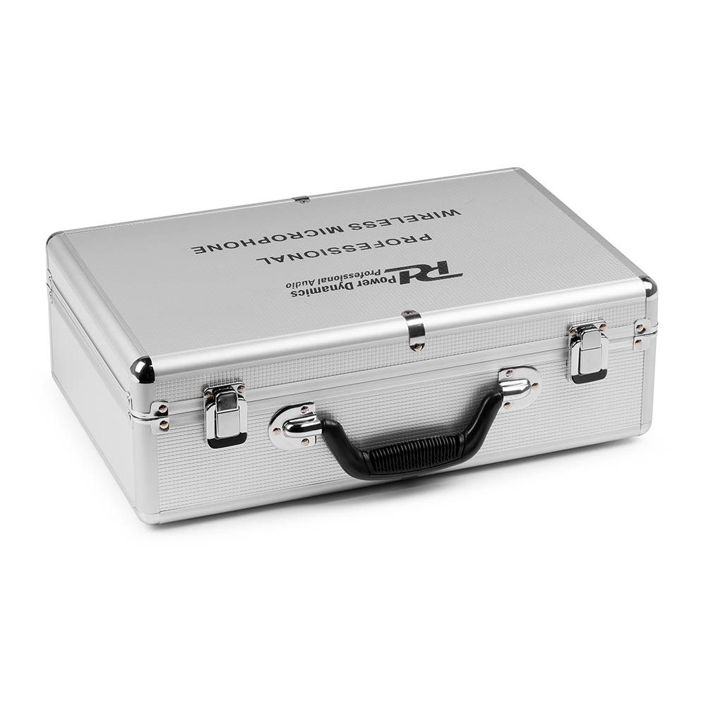 Power Dynamics PD522 UHF Wireless Microphone Set with 2 Handheld Microphones - Image 10