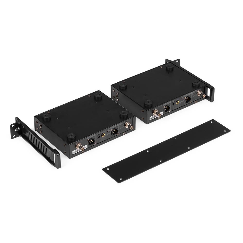 Power Dynamics PD522B UHF Wireless Microphone Set with 2 Bodypack Microphones - Image 6
