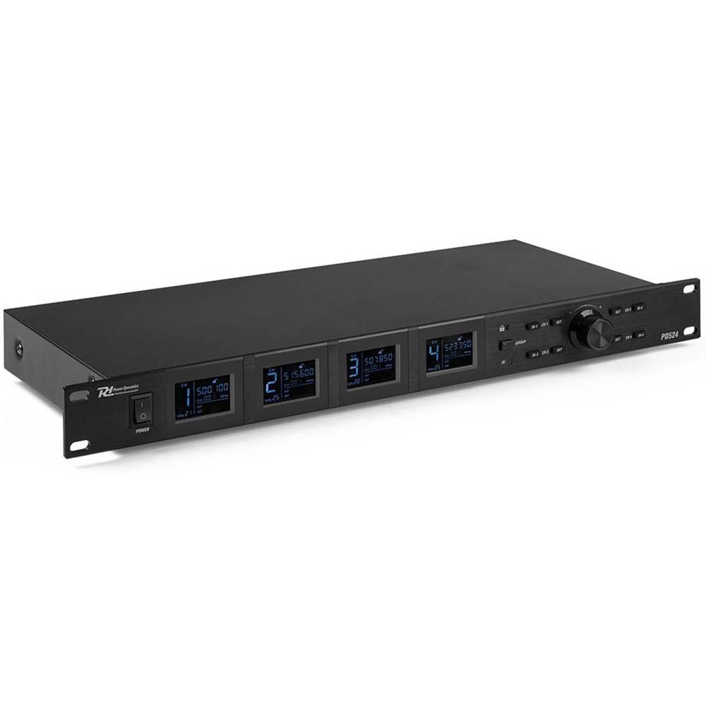 Power Dynamics PD524B UHF Wireless Microphone Set - 4 Bodypack Microphones - Image 3