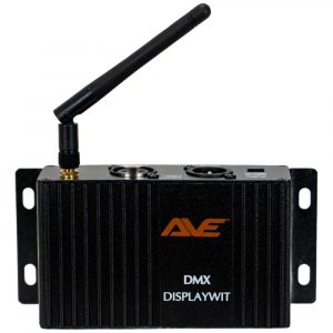 AVE DMX-DISPLAYWIT Wireless DMX Transmitter with Display Screen