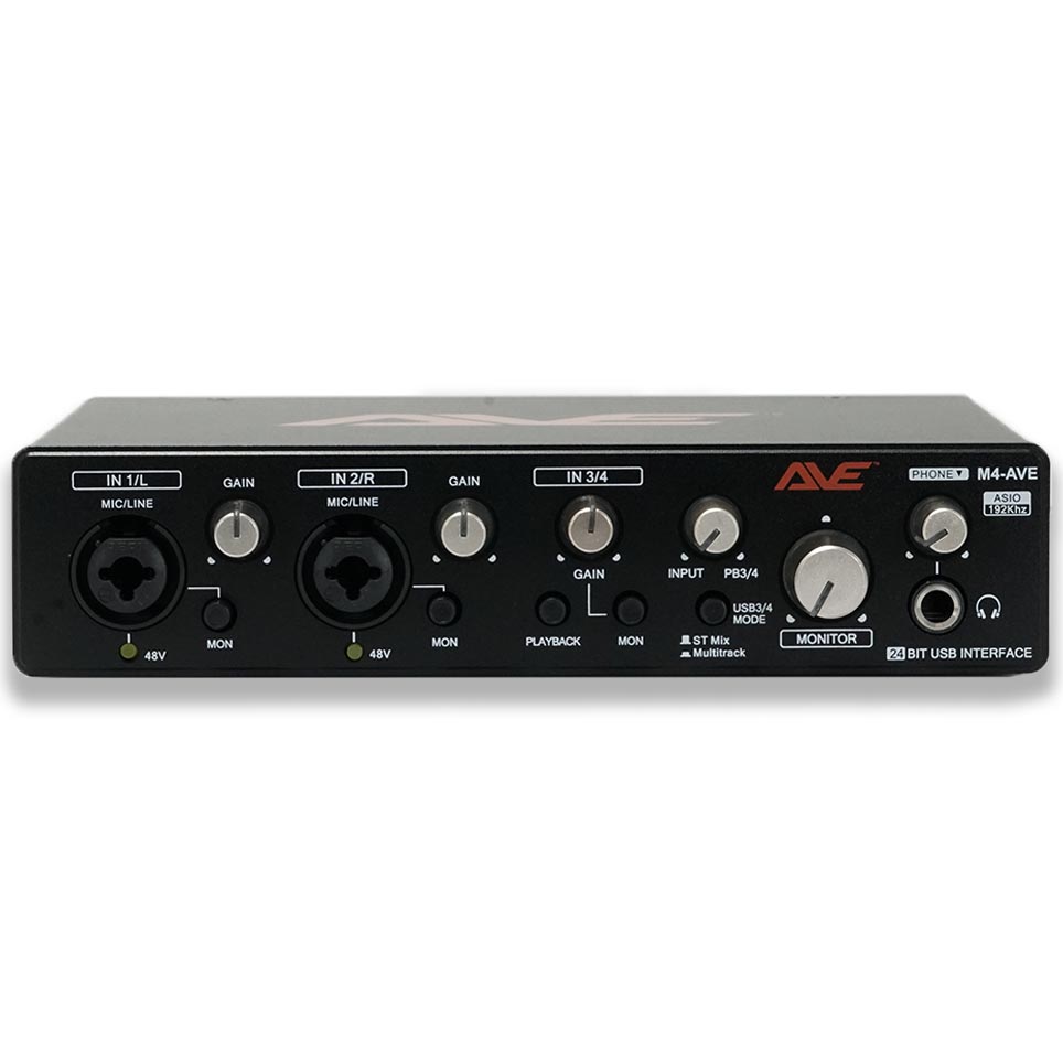 AVE M4 – 4-Channel USB Audio Interface