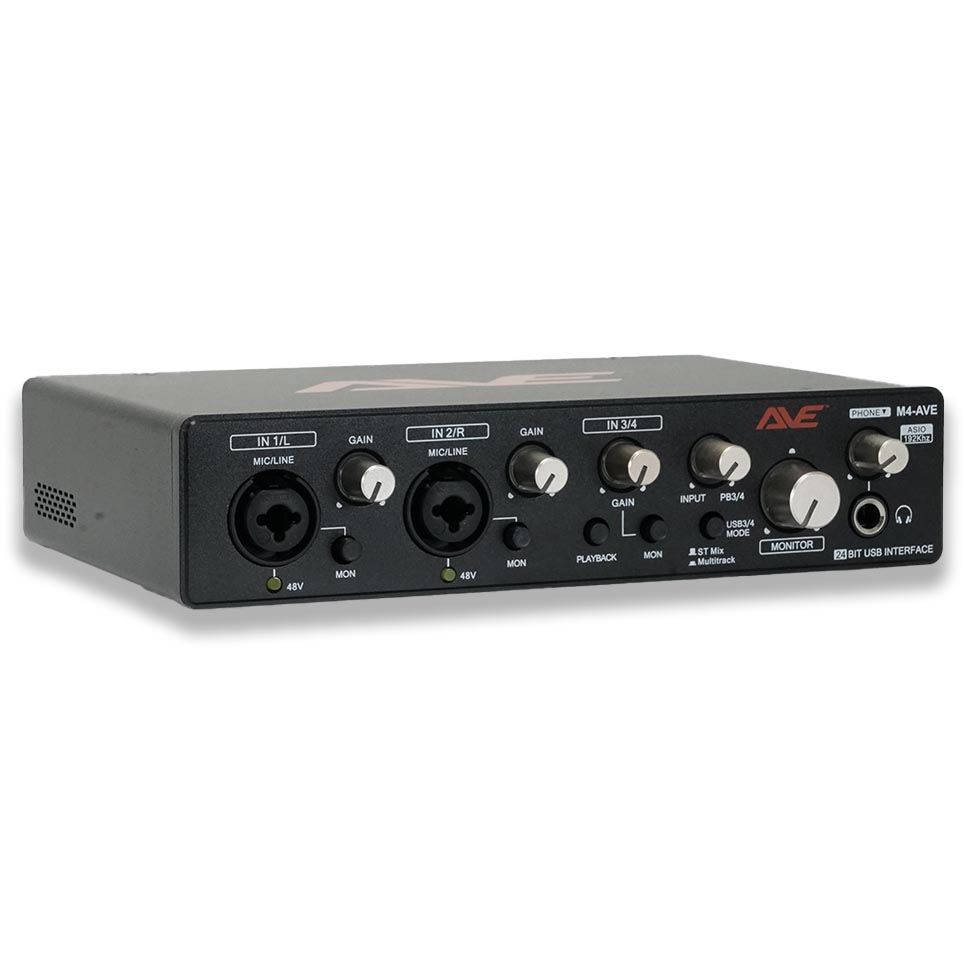 AVE M4 – 4-Channel USB Audio Interface - Image 2