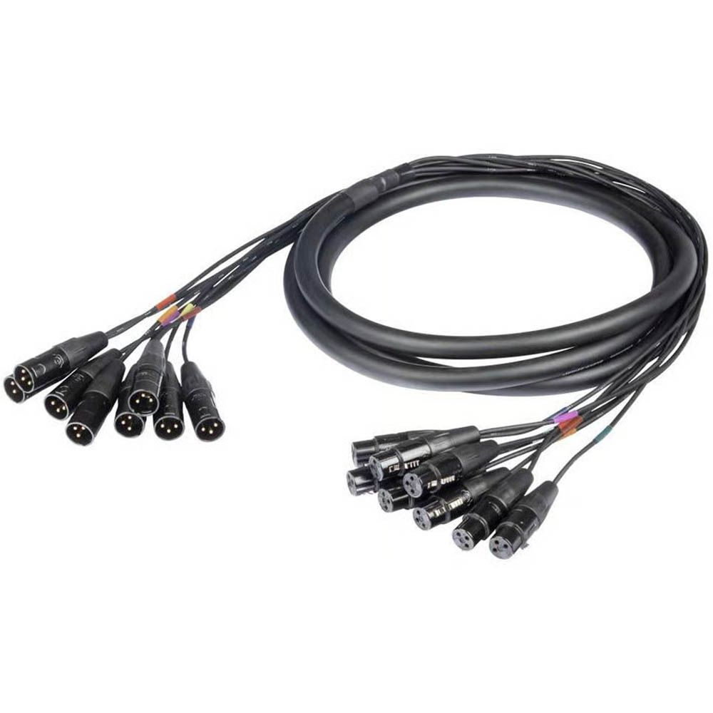 Proel CHLP430LU10 (8 x XLR 3P Female Cable Mount) – 10m