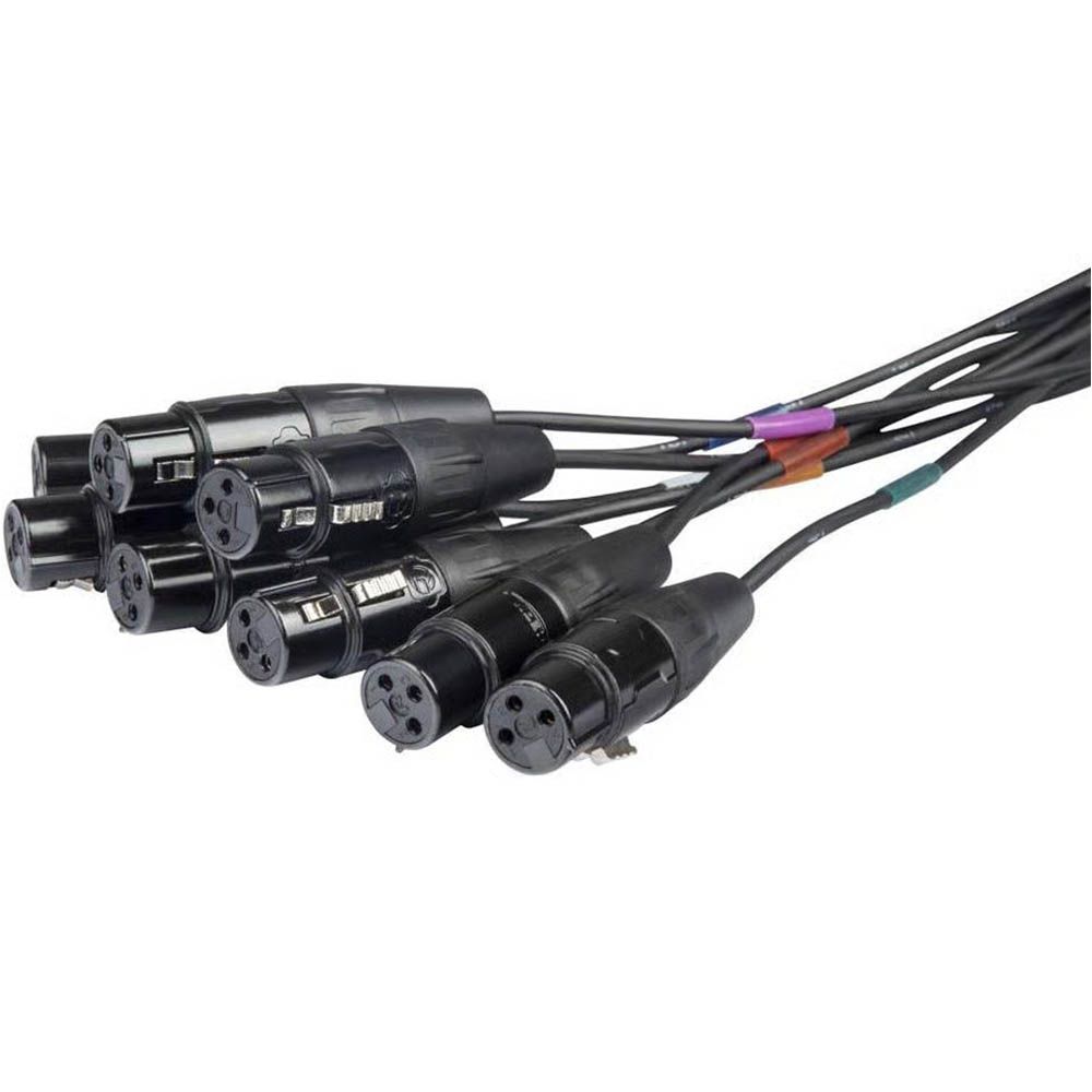 Proel CHLP430LU10 (8 x XLR 3P Female Cable Mount) – 10m - Image 2