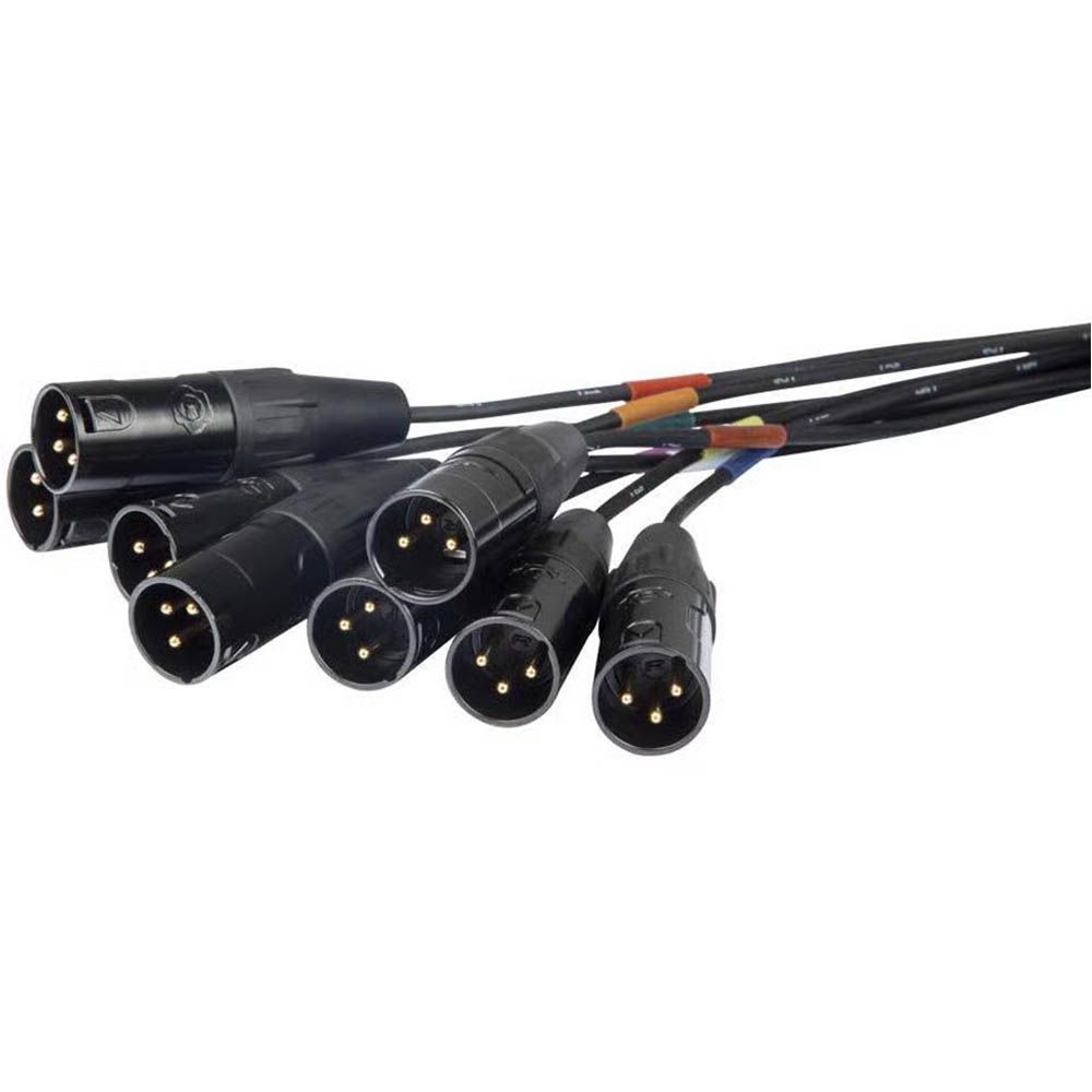 Proel CHLP430LU10 (8 x XLR 3P Female Cable Mount) – 10m - Image 3