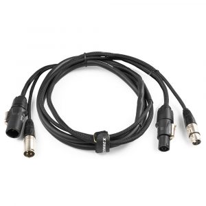 Power Dynamics 176730 Combi Cable Powerconnector TR - XLR (2m)