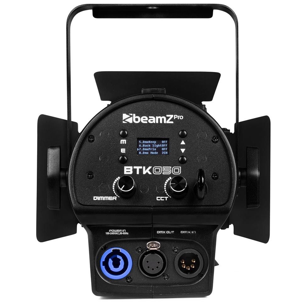 BeamzPRO BTK050Z-5 Mini Fresnel Zoom 2x 50W LED WW/CW Led Light