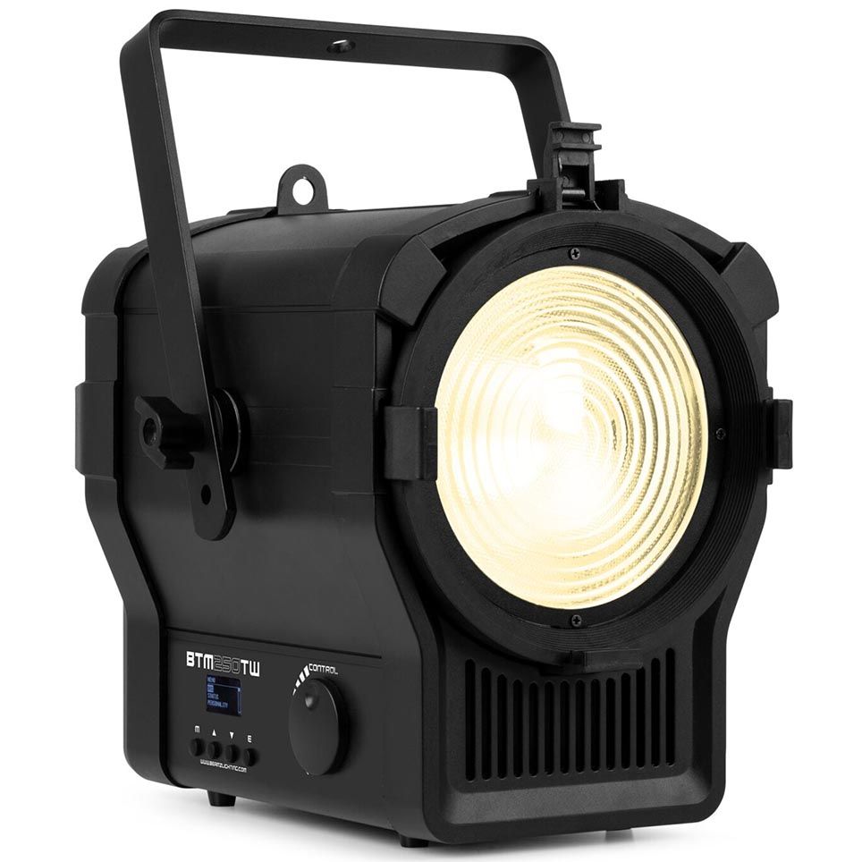 BeamzPRO BTM250TW Fresnel Zoom 250W Tunable WW/CW LED Light
