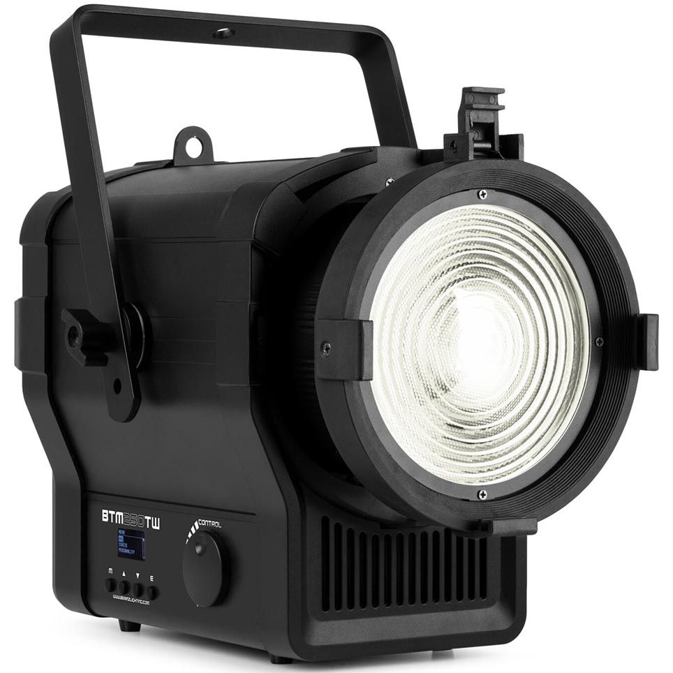 BeamzPRO BTM250TW Fresnel Zoom 250W Tunable WW/CW LED Light