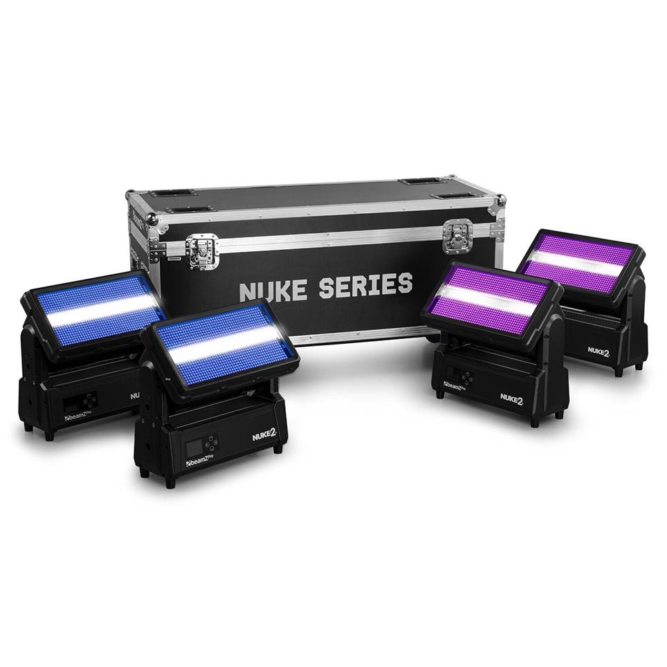 BeamzPRO FLCNL04 Flightcase for 4pcs NUKE