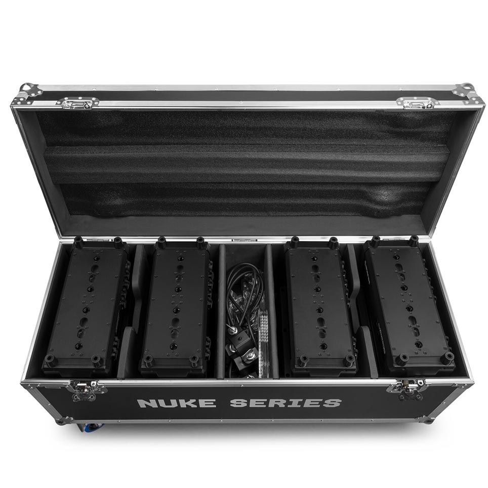 BeamzPRO FLCNL04 Flightcase for 4pcs NUKE