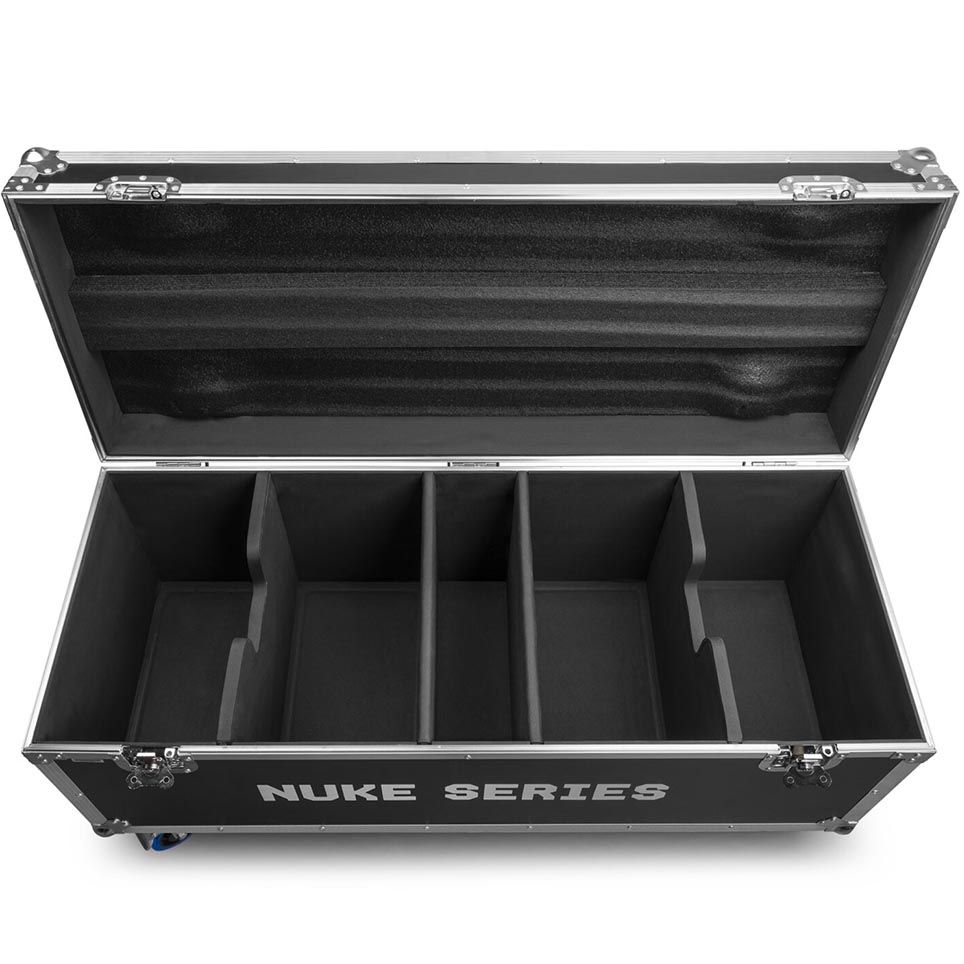 BeamzPRO FLCNL04 Flightcase for 4pcs NUKE