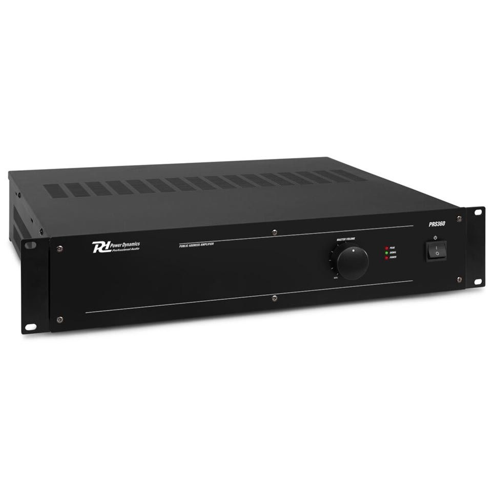 Power Dynamics PRS360 100V Slave Amplifier 360W