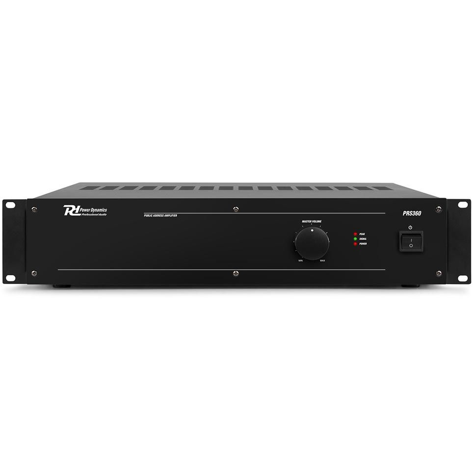 Power Dynamics PRS360 100V Slave Amplifier 360W