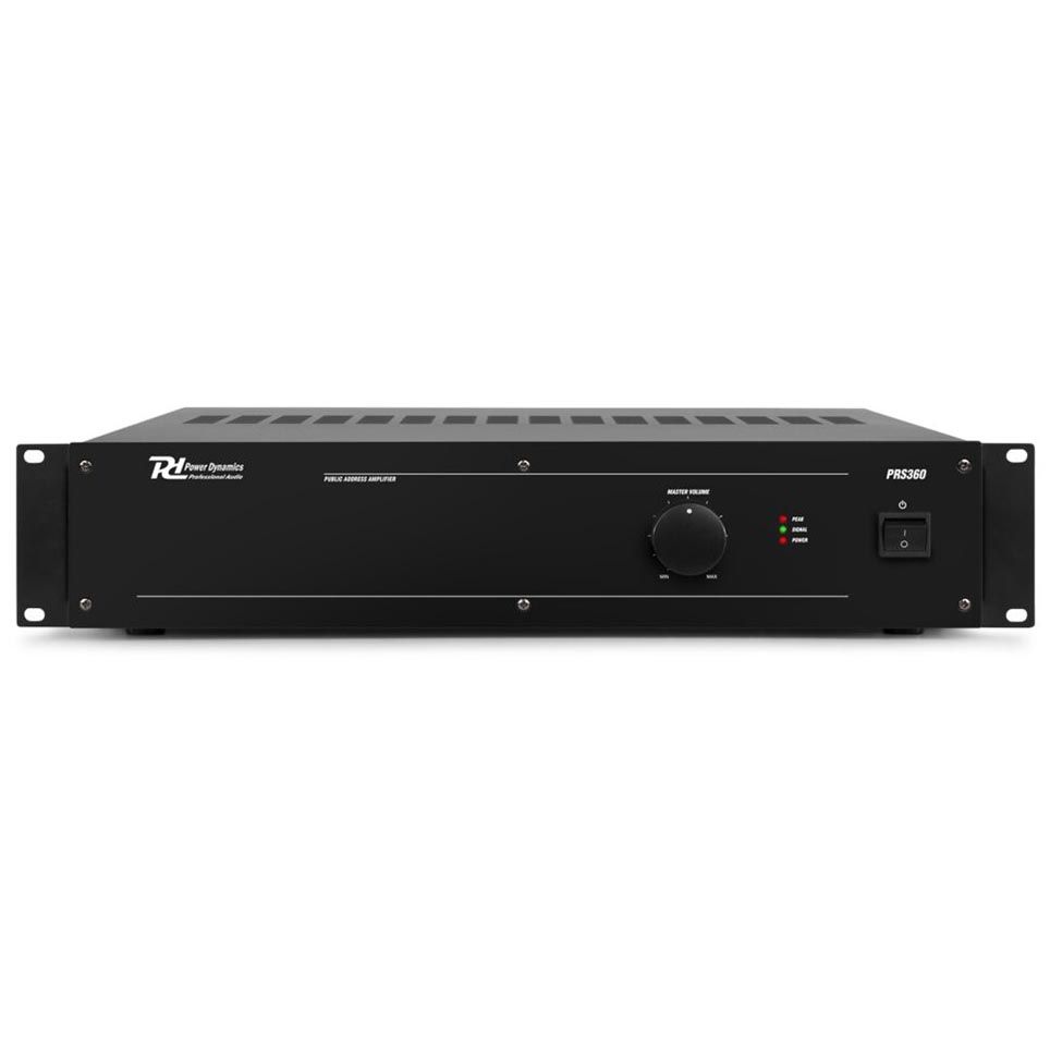 Power Dynamics PRS360 100V Slave Amplifier 360W