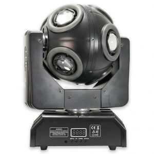 AVE COSMOS 8 Head Moving Head Multi-Effect DMX Lighting with LED Ring Effects
