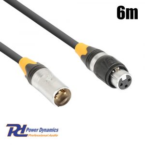Power Dynamics CX104-6 IP65 DMX Cable 6m XLR M-F