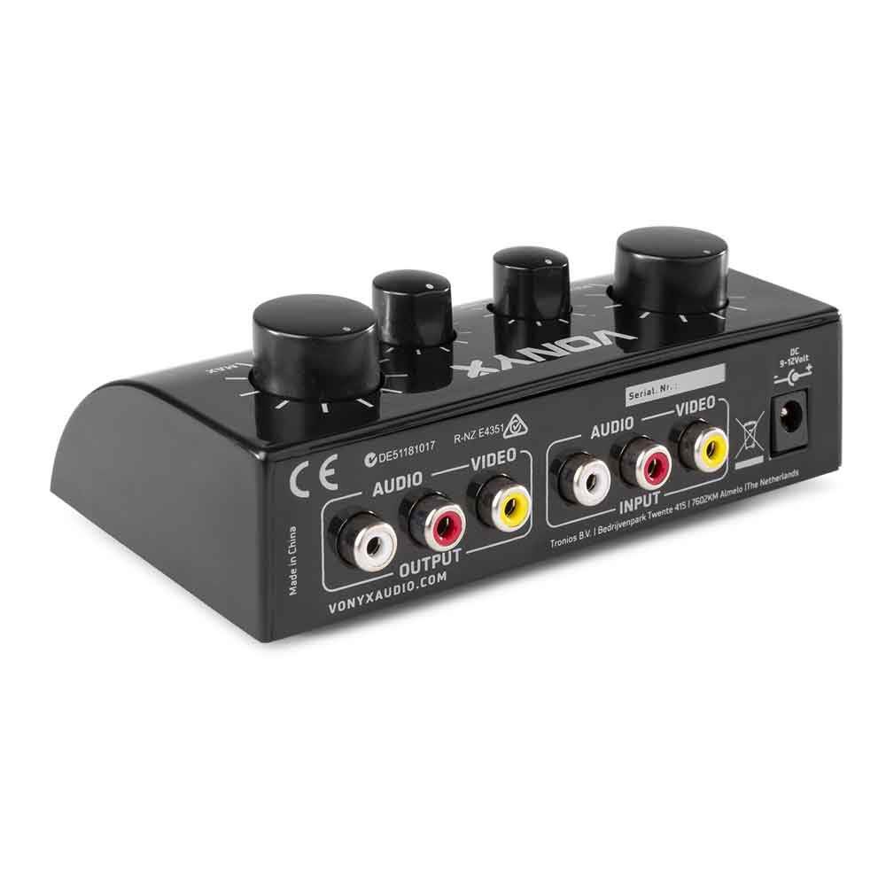 Vonyx AV430B HiFi Amplifier 2x 300W Black