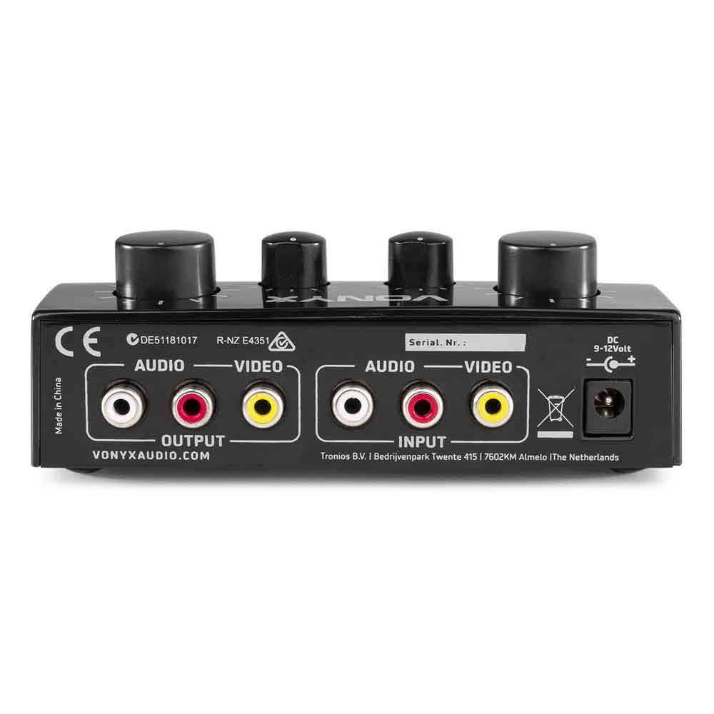Vonyx AV430B HiFi Amplifier 2x 300W Black