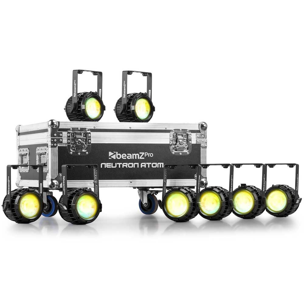 BeamZ PRO FL-ATOM Flightcase for 8 Neutron-Atom Fixtures