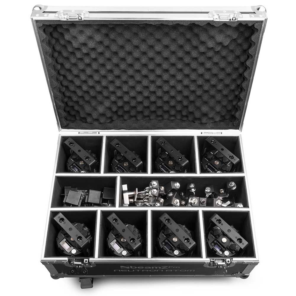 BeamZ PRO FL-ATOM Flightcase for 8 Neutron-Atom Fixtures