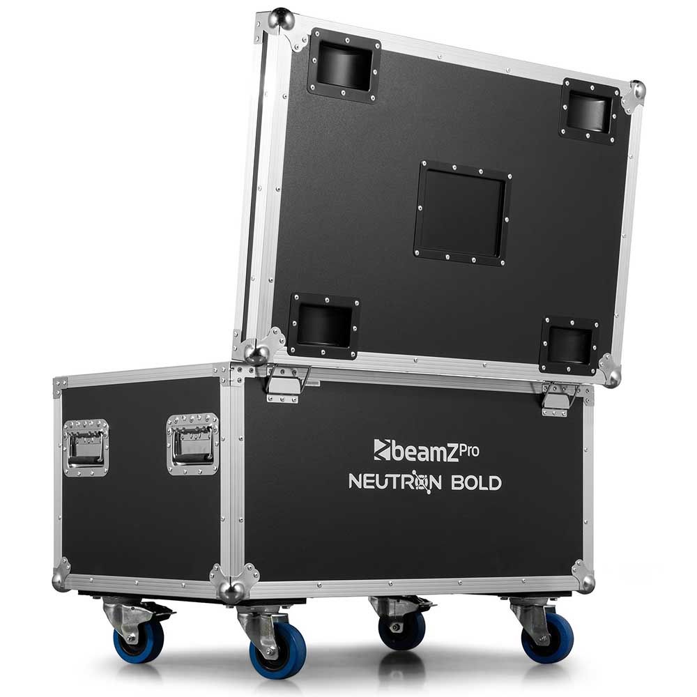 BeamZ PRO FC-BOLD Flightcase for 4 Neutron-Bold Fixtures