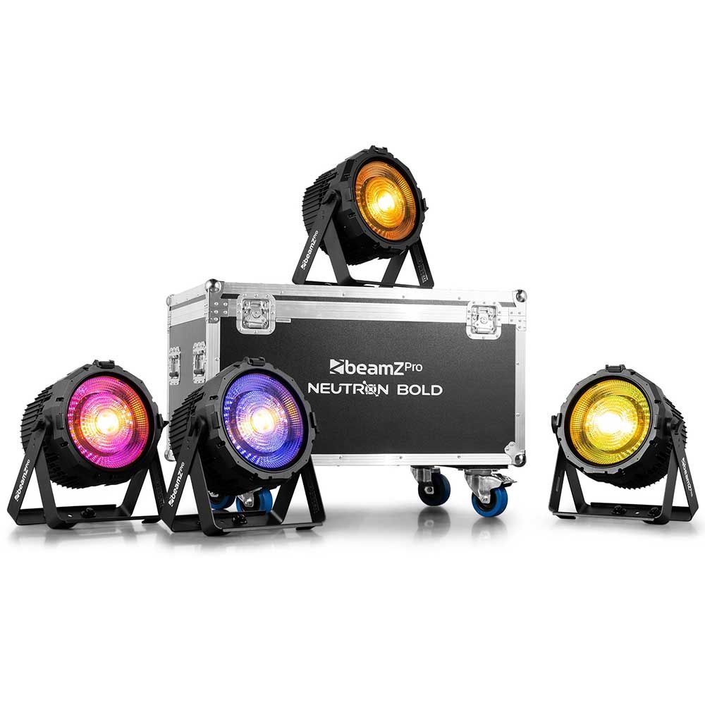 BeamZ PRO FC-BOLD Flightcase for 4 Neutron-Bold Fixtures