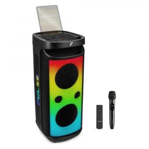 Fenton Pulse160 2x8" Bluetooth Karaoke Speaker with Wireless Microphone
