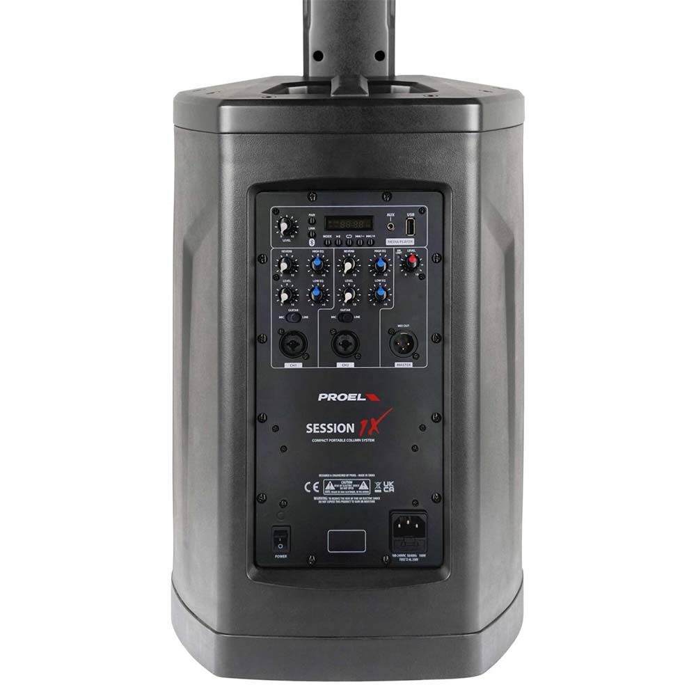 Proel SESSION1X Compact Portable Column PA System