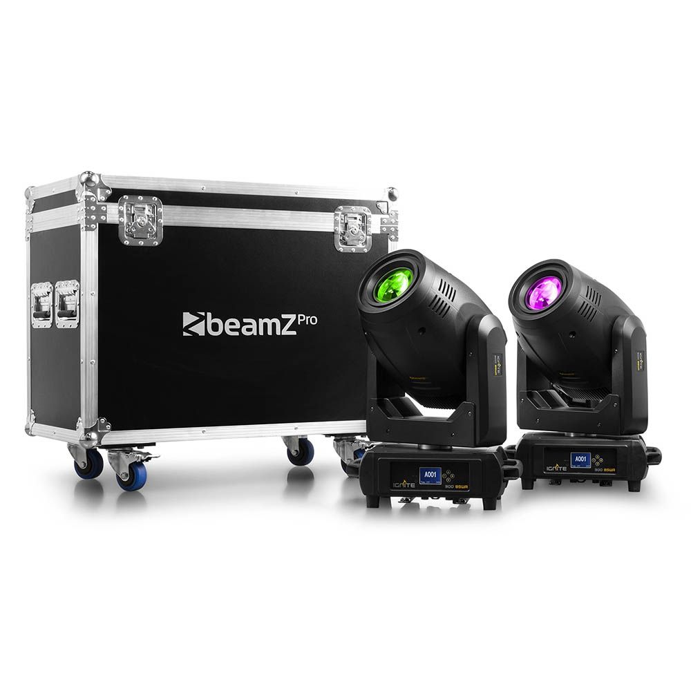 BeamZ PRO IGNITE300A-2 LED BSW Moving Head 2-Piece Kit