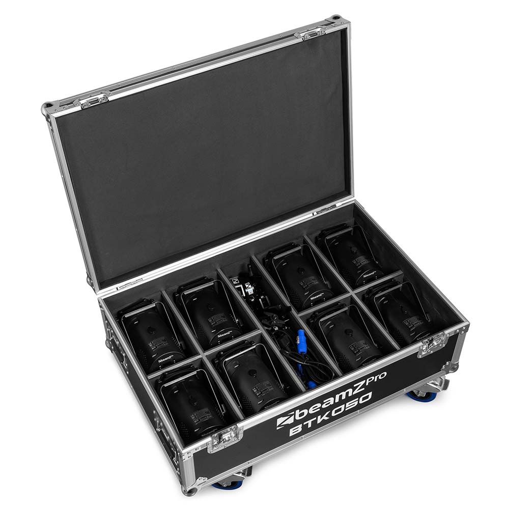 BeamZ PRO FCBTK050 Flight Case for 8 BTK050Z Mini Fresnel Spotlights