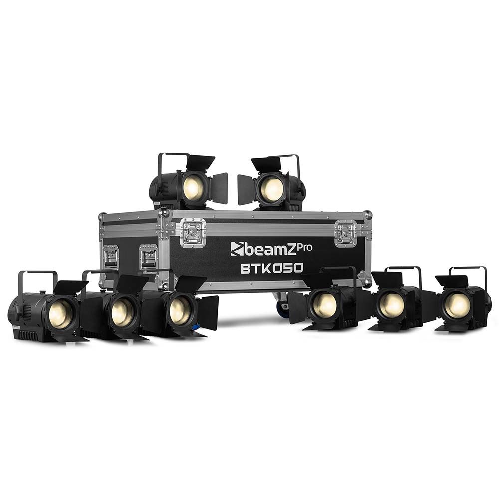 BeamZ PRO FCBTK050 Flight Case for 8 BTK050Z Mini Fresnel Spotlights